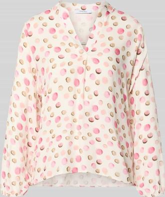 Zabaione Regular Fit Bluse aus reiner Viskose Modell Josy in Pink, Gr&ouml;&szlig;e XXL