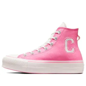 Converse (WMNS) Converse Chuck Taylor All Star Lift Platform Retro Varsity High Oops Pink A07141C
