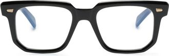 Cutler and Gross 1410 square-frame glasses - unisex - Acetate - 51 - Black
