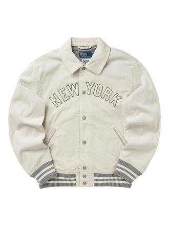 Polo Ralph Lauren corduroy embroidered jacket - Neutrals