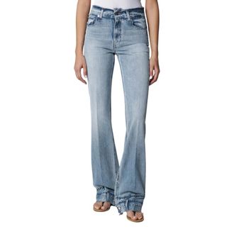 Haikure Jeans, Dames, Blauw, W27, Katoen, Flora Cut Jeans