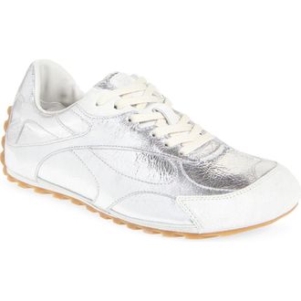 Bottega Veneta Orbit Flash Low Top Sneaker in 1532 Silver/Optical at Nordstrom, Size 11Us