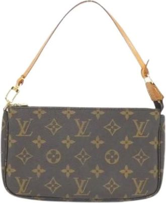 Louis Vuitton Pre-owned Shoulder Bags, female, Brown, Size: ONE SIZE Pre-owned Vintage Shoulder Bag
