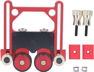 OEM Rodamiento De Rodillos, Cargador De Sierra De Mesa, Bloque De Empuje De Sierra De Mesa De Aleaci&oacute;n De Aluminio, Gu&iacute;a De Mesa De Alta Resistencia, Rodi