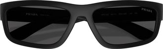 Prada PS 05Zs Zonnebril - unisex - Accessoires - Zwart - Maat: 59 MM