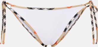 Burberry Self-tie bikini bottoms