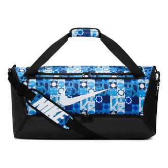 Nike Brasilia 60L Training Duffel Bag University Blue Black White IH7846-412