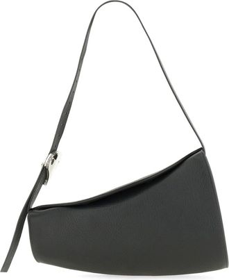 Burberry Black Textured Large Shoulder Bag