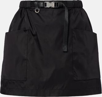 Prada Re-Nylon belted miniskirt
