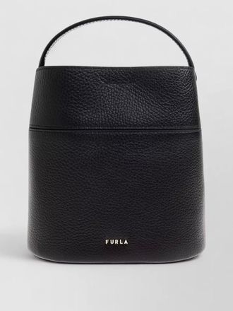 Furla na leather bucket bag