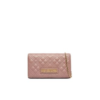 Love Moschino Cross Body Bags, female, Pink, Size: ONE SIZE Quilted Pochette