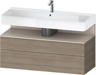 Duravit Qatego Mueble Bajo Lavabo, 1 Extra&iacute;ble Y 1 Caj&oacute;n, - Duravit
