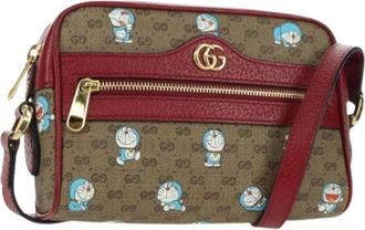 Gucci Pre-owned Cross Body Bags, female, Multicolor, Size: ONE SIZE Pre-owned Vintage Shoulder Bag