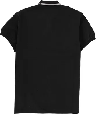 T Alexander Wang Cotton Oversized Polo Dress - Black