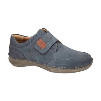 Josef Seibel New Anvers 83 - Heren - Platte Schoenen - Blauw - 44 EU - Leer - Schoenen
