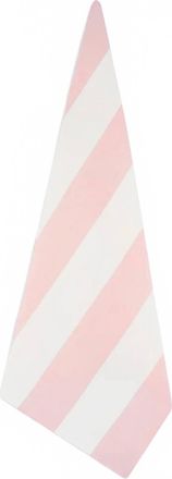 Summerill & Bishop Fine Irish Linen Tea Towel In Pink Stripe