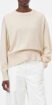 Closed Cashmere Crew Neck Sweater In Shetland