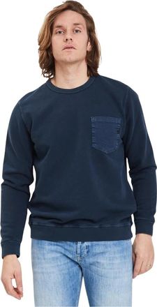 Dondup Stijlvolle Sweatshirt voor Mannen - Heren - Sweatshirts - Blauw - S - Hoodies & sweatvesten
