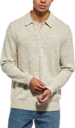 Scotch & Soda Uneven Marl Polo Sweater