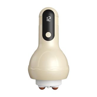 No Brand Masajeador De Vientre El&eacute;ctrico Autom&aacute;tico Para Mujeres Embarazadas Y Posparto. Masajeador De Vientre Port&aacute;til De 12 Niveles [hogar/oficina]. Pl&aacute;stico