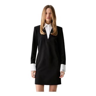 Karl Lagerfeld Mujer, Vestidos, Negro, Talla: XS