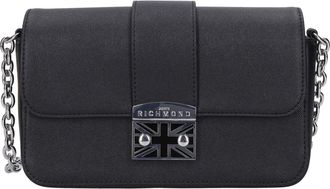 John Richmond Tassen, Dames, Zwart, ONE Size, Leer, Crossbodytas