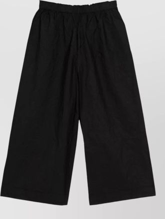 Daniela Gregis crinkled wide-leg trousers