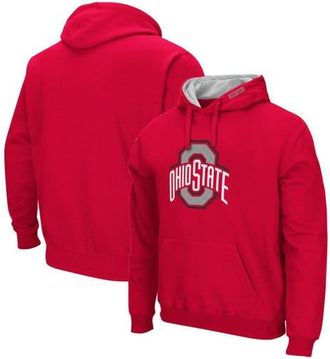 Colosseum Mens Colosseum Scarlet Ohio State Buckeyes Arch & Logo 3.0 Pullover Hoodie at Nordstrom, Size Medium