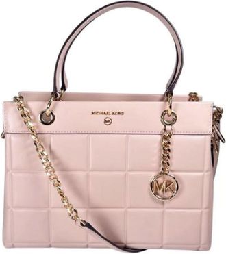 Michael Kors Pre-owned Handbags, female, Pink, Size: ONE SIZE Pre-owned Leather Handbag