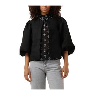 Minus Dames, Jassen, Zwart, Maat: XL Viscose