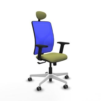 Piqueras y Crespo Silla De Oficina Piqueras Y Crespo Motilla Azul Malla C&oacute;moda