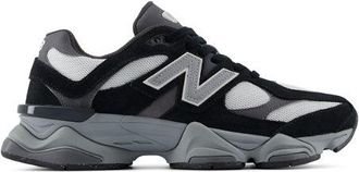New Balance Unisexo 9060 en Gris/Negro, Gamuza/Malla, Talla 37.5