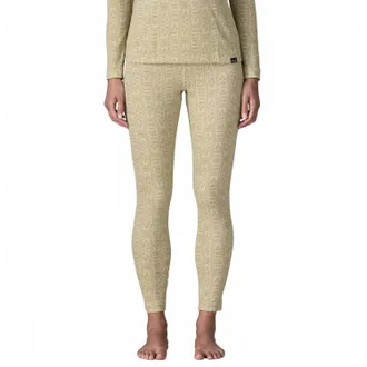 Patagonia Capilene Midweight Leggings In Flow Dyno White