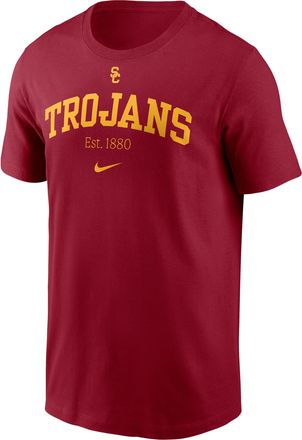 Nike USC Academic Arch Nike Mens College T-Shirt in Red | N19969WSCJ-7PJ