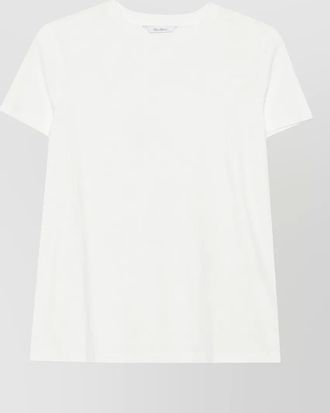 Max Mara logo print crew neck short sleeve t-shirt