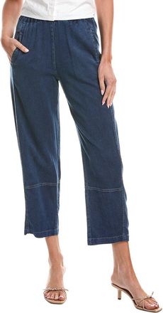 Max Studio Elastic Waist Barrel Leg Pant
