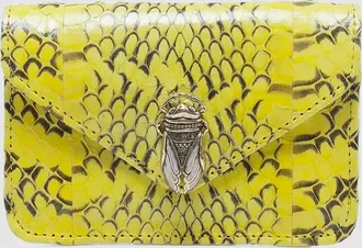 CLARIS VIROT Porte Cartes Alex Cobra Mimosa