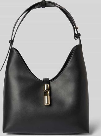 Furla Handtasche mit Logo-Detail Modell Goccia in Black, Gr&ouml;&szlig;e 1