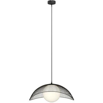 Lindby Fabronia in Nero da Metallo - Lindby