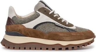 Floris Van Bommel De Grommer 05.11 su&egrave;de sneakers cognac/kaki