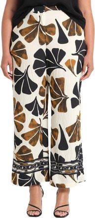 Estelle Elaris Wide Leg Pants in Geo Stone at Nordstrom, Size 16W