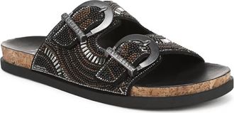 Blowfish Womens Lima Sandal In Black Met Stones