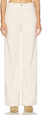 L'agence Scottie High Rise Wide Leg Jean In French Vanilla