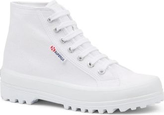 Superga Sneakers - Dames - Sneakers - Wit - 40 EU - Katoen - Schoenen