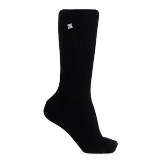 Dsquared2 Socks, male, Black, Size: XS Long socks with embroidered logo