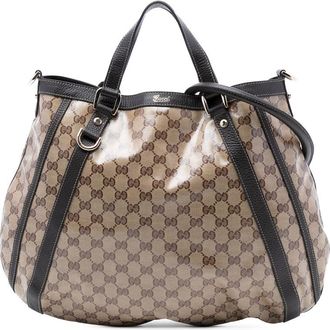 Gucci Pre-owned Gucci GG Crystal Abbey D Ring Convertible Tote Ladies 15QY8C8ZCY660WI3