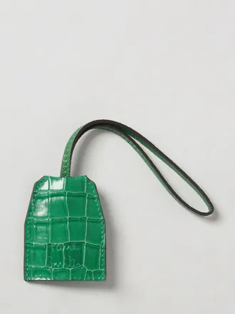 Paul Smith Crocodile Print Leather Keychain