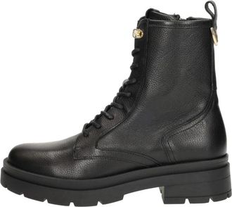Red-Rag Lace-up Boots - Dames - Veterlaarzen - Zwart - 41 EU - Schoenen
