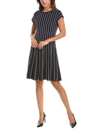 DKNY Fit & Flare Sweater Dress