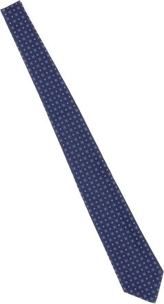 Kiton Accessoires, Heren, Blauw, ONE Size, Zevenvouw Strik